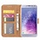 Merkloos Samsung Galaxy J4 (2018) Roos Design Booktype Kunstleer Hoesje Met Pasjesruimte