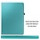 Merkloos Apple iPad Air 2 Case, 360 graden draaibare Hoes, Cover - Licht Blauw