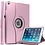 Merkloos Apple iPad Air 2 Case, 360 graden draaibare Hoes, Cover Licht Roze