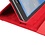 Merkloos Samsung Galaxy Tab 4 7.0 inch Tablet hoesje 360 Draaibaar Case - Rood