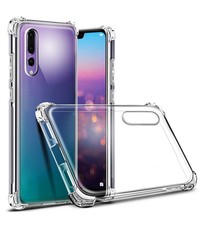 Merkloos Huawei P20 Pro Anti Shock Back hoesje