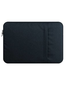 Merkloos MacBook Pro 13 Inch Hoes-Spatwater proof Sleeve met handvat & ruimte voor accessoires Navy