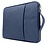 Merkloos MacBook Pro 13 Inch Hoes-Spatwater proof Sleeve met handvat & ruimte voor accessoires Navy