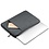 Merkloos MacBook Pro 13 Inch Hoes-Spatwater proof Sleeve met handvat & ruimte voor accessoires Grijs