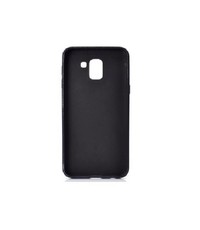 Merkloos Ultra thin Samsung Galaxy J6 2018 Zwart TPU Case backcover