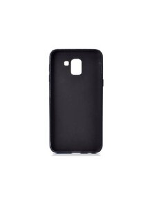 Merkloos Ultra thin Samsung Galaxy J6 2018 Zwart TPU Case backcover