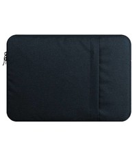 Merkloos MacBook Air 13,3 Inch Hoes-Spatwater proof Sleeve met handvat & ruimte voor accessoires Navy