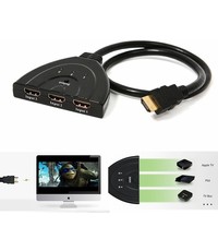 Ntech HDMI Switch Splitter 3 HDMI in / 1 HDMI out - 1080P tot 4K Ultra HD Resolutie-Digital