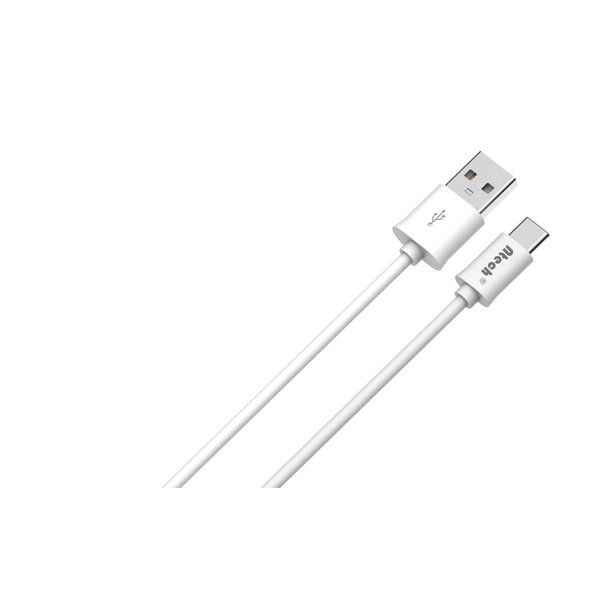 Merkloos USB type-C Kabel 1 meter Oplaadkabel / Datakabel universeel voor alle Type-C Apperaten Wit