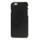 Merkloos Apple iPhone 6 4, 7 Hard Case met PU Lederen Coating Plated Carbon Fibre Zwart