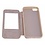 OU case OU Case Goud Wood look Window Cover Hoesje voor Geschikt voor iPhone 5 / 5S / SE