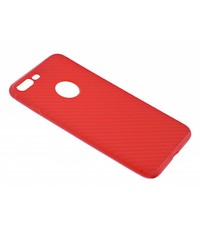 OU case OU Case Rood Hoesje Ferrari series voor iPhone 8+ (Plus) / 7+ (Plus)