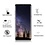 Merkloos Samsung Galaxy Note 9 Premium Curved 5D Glazen Screenprotector zwart