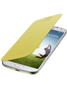 Samsung Flip Cover voor de Samsung Galaxy S4 (Samsung Galaxy i9500) (yellow) (EF-FI950BYEG)