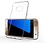 Merkloos Galaxy S7 crystal clear Hybrid bumper ultra thin silicone hoesje