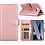 Merkloos Huawei Mate 10 Portemonnee hoesje / book case Rose Goud