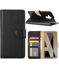 Merkloos Huawei Mate 10 Pro book case / Portemonnee hoesje Zwart