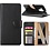 Merkloos Huawei Mate 10 Pro book case / Portemonnee hoesje Zwart