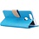 Merkloos Huawei Nova 2 Plus Portemonnee hoesje / book case Blauw