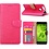 Merkloos Huawei Nova 2 Plus Portemonnee hoesje / book case Pink