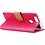 Merkloos Huawei Nova 2 Plus Portemonnee hoesje / book case Pink