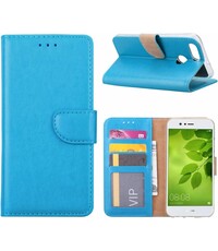 Merkloos Huawei Nova 2 Portemonnee hoesje / book case Blauw
