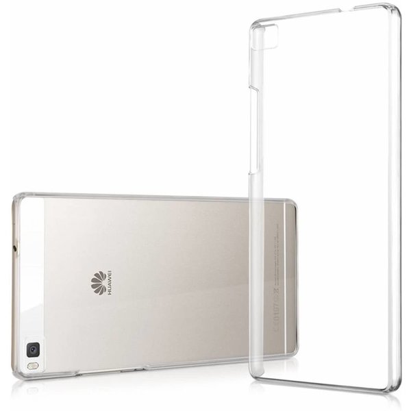 Merkloos Huawei P8 Lite Ultra Thin Slim Crystal Clear soft Transparant Back Cover hoesje