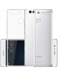 Merkloos Huawei P9 Lite ultra dun crystal clear grip bumper case cover hoesje