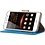 Merkloos Huawei Y3 2017 Portemonnee hoesje / book case Blauw