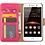 Merkloos Huawei Y3 2017 Portemonnee hoesje / book case Pink