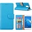 Merkloos Huawei Y7 Prime Portemonnee hoesje / book case Blauw