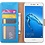 Merkloos Huawei Y7 Prime Portemonnee hoesje / book case Blauw
