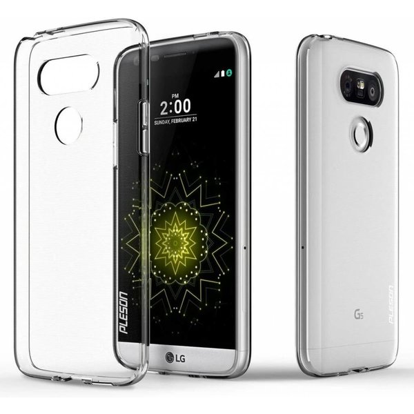 Merkloos LG G5 transparent Ultra dun crystal clear tpu case hoesje
