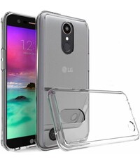 Merkloos LG K10 2017 transparant tpu hoesje