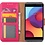 Merkloos LG Q8 Portemonnee cover hoesje / book case Pink