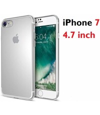 Merkloos Liquid Skin Veer licht Thin rubber hoesje voor Apple iPhone 8 / iPhone 7 (4.7 inch) Ultra Clear Soft Flexible Gel TPU Transparent Skin Scratch Proof Bumper Cases