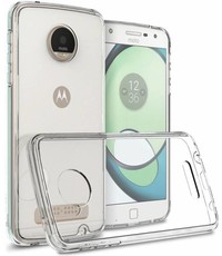 Merkloos Motorola Moto Z Play transparant tpu hoesje