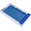 Merkloos Portemonnee hoesje voor Nokia 3 book case met pasjes Blauw