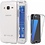 Merkloos Samsung Galaxy A5 2016 (A510) Hoesje Dual TPU Case 360 Graden Cover 2 in 1 Case ( Voor en Achter) Transparant
