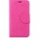 Merkloos Samsung Galaxy J3 (2017) Portemonnee hoesje Pink