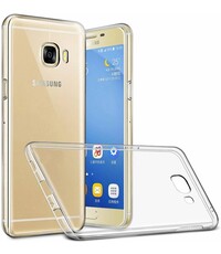 Merkloos Samsung Galaxy J5 2017 Transparant ultra Dunne gel TPU hoesje