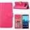 Merkloos Samsung Galaxy Note 8 Portemonnee hoesje / book case Pink