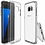 Merkloos Samsung Galaxy S7 Edge Grip Bumper + transparant slim fit protective case