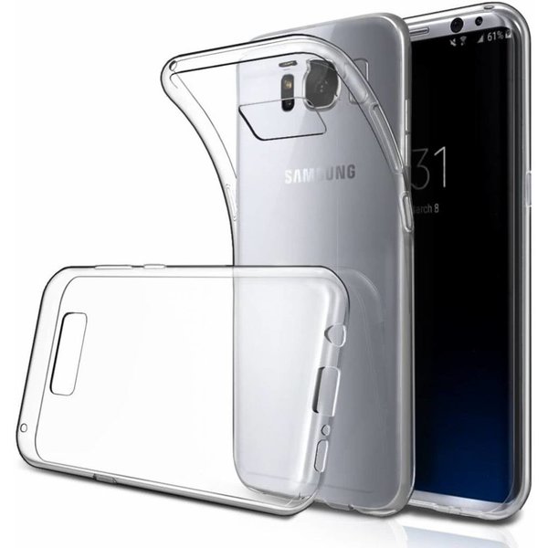 Merkloos Samsung Galaxy S8+ (Plus) ultra thin tansparant TPU hoesje clear