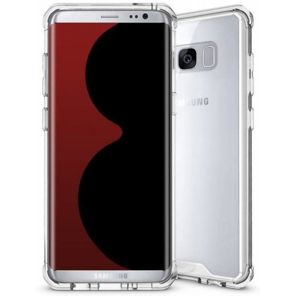 Merkloos Shock Proof TPU Frame hoesje voor de Samsung Galaxy S8