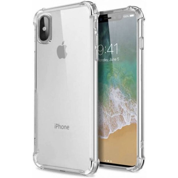 Merkloos Shock Proof TPU Frame hoesje voor de iPhone X / Xs