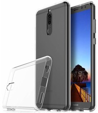 Merkloos Transparant TPU Case Hoesje voor Huawei Mate 10 Lite