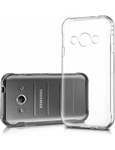 Merkloos Xcover 3 clear transparant tpu hoesje ultra dunne