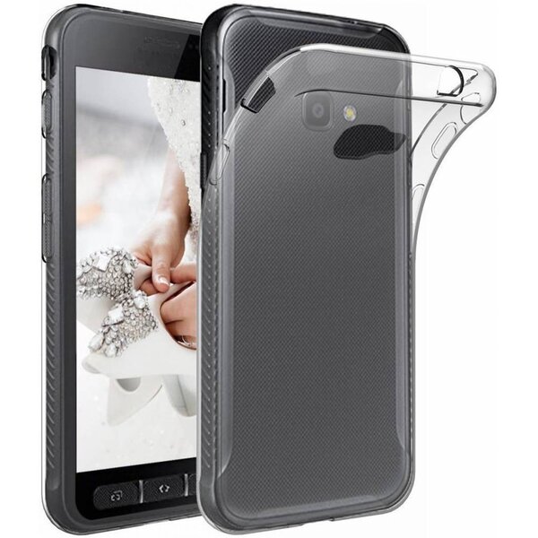 Merkloos Xcover 4 clear transparant tpu hoesje ultra dunne