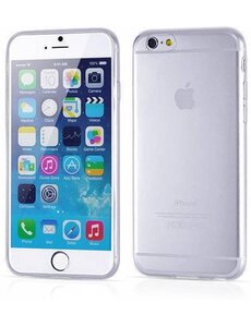 Merkloos iPhone 6 / iPhone 6S (4,7") Ultra thin 0.3mm Gel TPU transparant Case hoesje